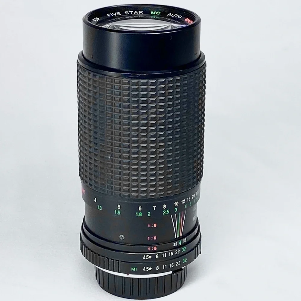 Vintage Five Star Macro Auto Zoom Lense Made In Japan